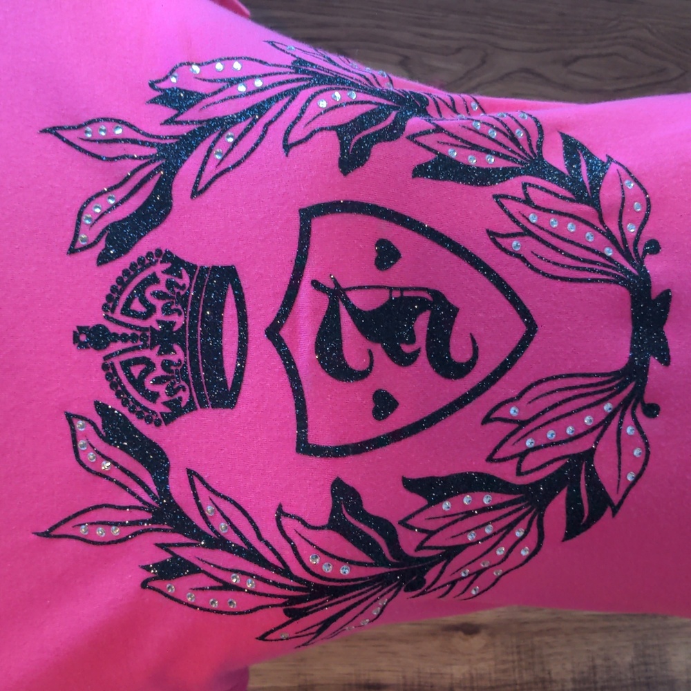 Juicy Couture Pretty Pink Tee Shirt Top
